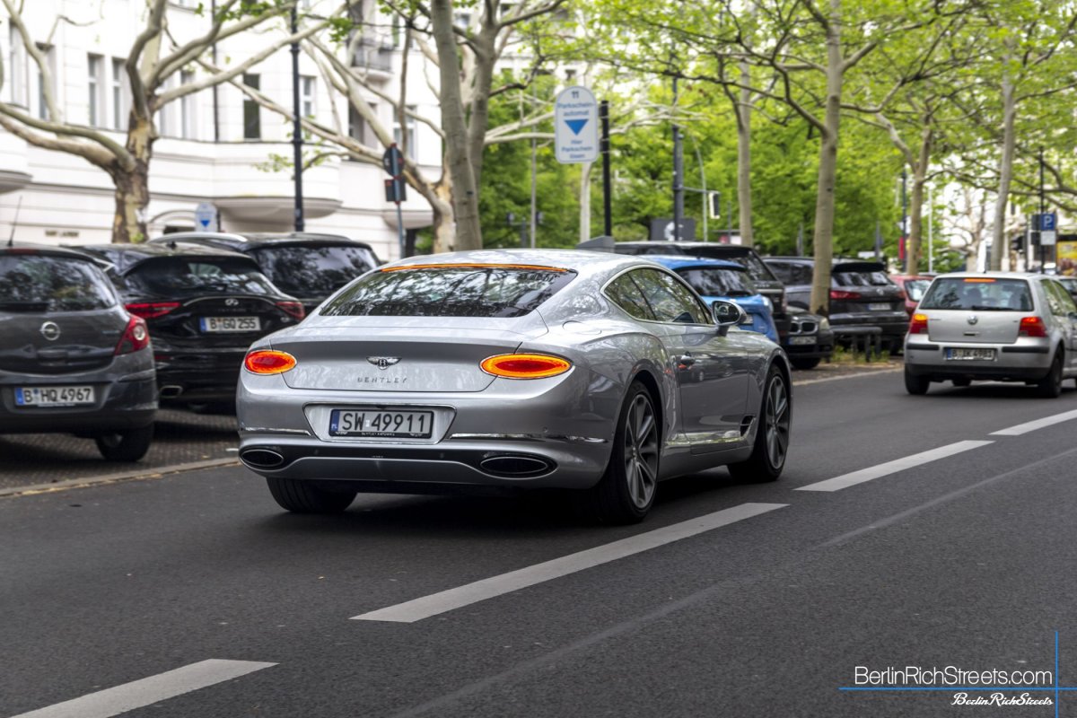 Bentley Continental GT (2018) spotted in Berlin — BerlinRichStreets